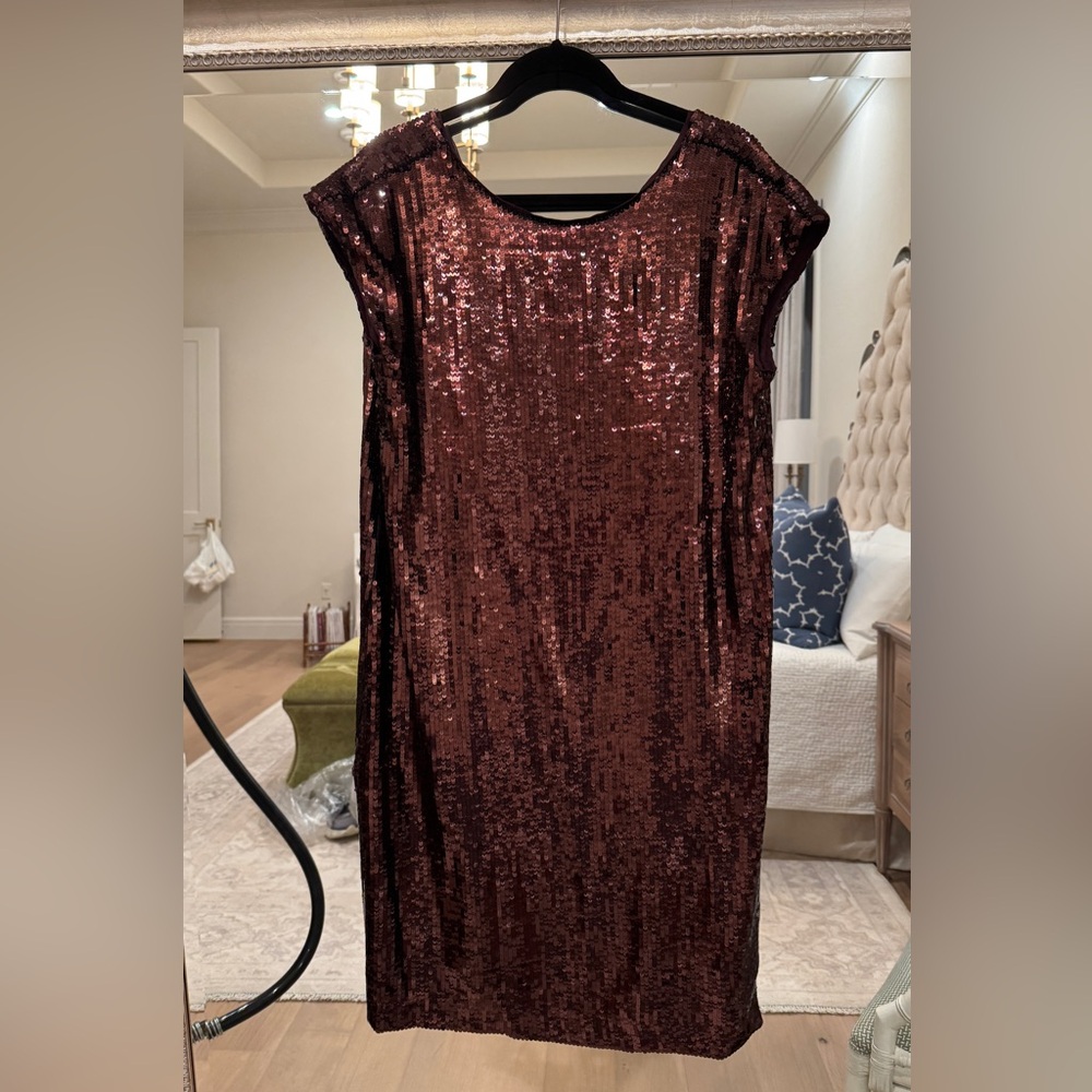 Anthropologie KARA SEQUINED Dress Stunning Sparkles Tunic Style